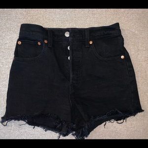 Levi’s 501 High-Waisted Jean Shorts